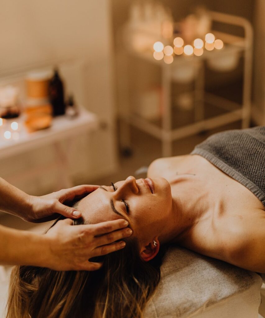 Séance de massage